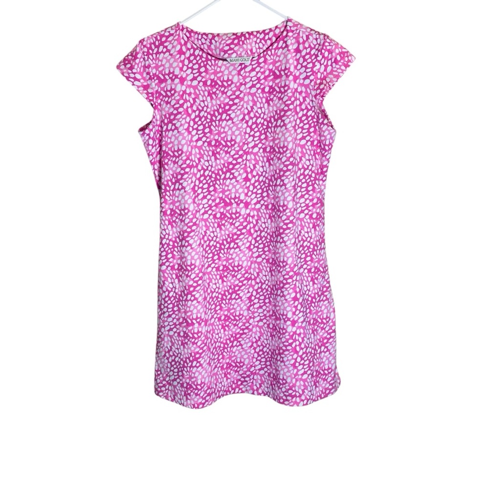 Pink Patterned Women's Dress